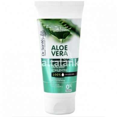 ALOE VERA Plaukų balzamas-koncentratas REKONSTRUKCIJA 200 ml. "DR.SANTE"