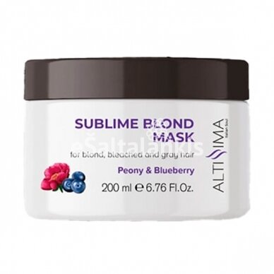 Altissima sublime blond kaukė, 200 ml.