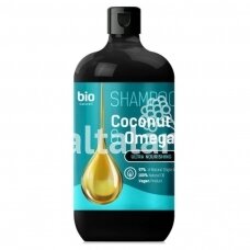 BIO NATURELL šampūnas plaukams su kokosų aliejumi ir Omega 3, 946 ml.