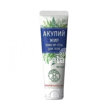 DR. RETTER žolelių eliksyras - kūno gelis Herbal Ryklio taukai, 100 ml.