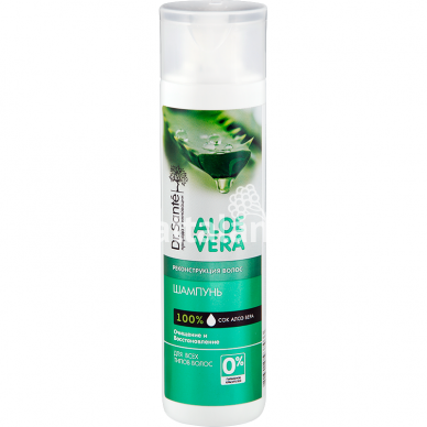 DR.SANTE / ALOE VERA Plaukų šampūnas REKONSTRUKCIJA 250 ml.