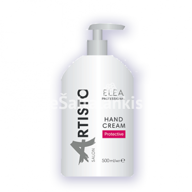 Elea Professional Artisto Salon Apsauginis rankų kremas, 500 ml.