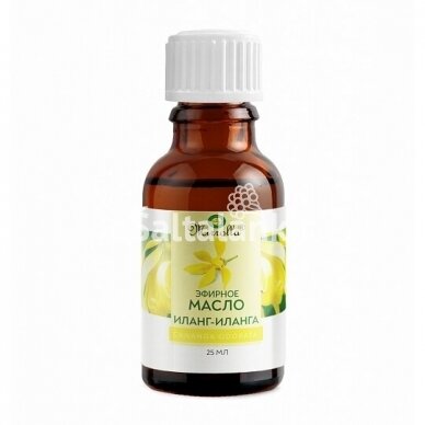 Eterinis ylang - ylang (kvapiųjų kanangų) eterinis aliejus, 25 ml.