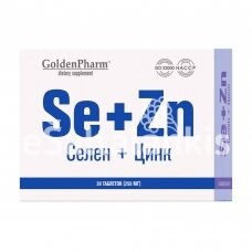 Golden Pharm Selenas + Cinkas, 30 tab.