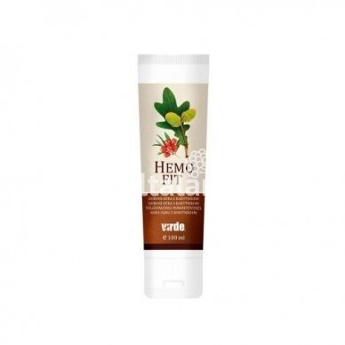 HEMO FIT kremas (hemorojui) 100 ml. "VIRDE"