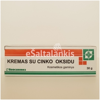 Kremas su cinko oksidu 25g.