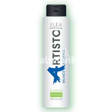 Šampūnas riebiems plaukams Elea Professional Artisto Balance&Control 300 ml.