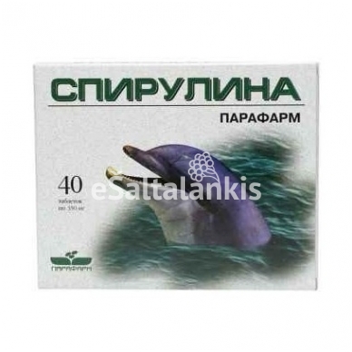 Maisto papildas Spirulina 40 tab.